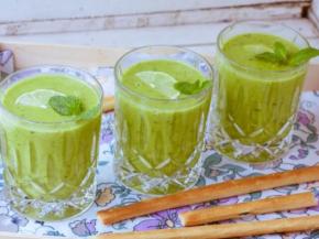 Spring Pea and Mint Soup